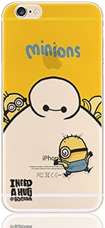 Double Amazing iPhone 6plus Case Cartoon Cute TPU Soft Case Skin Cover Bumper iPhone 6s plus iPhone case (8)