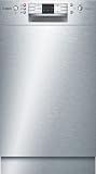 Bosch SPU53M25EU Freistehender Geschirrsp&uuml;ler / A+A / 44.8 cm / edelstahl / DosierAssistent / IntensivZone