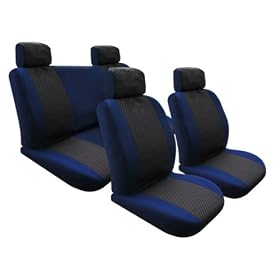Univerisal Car Seat Cover Full Set Windos Gray/blue 114