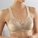How To Measure Bra Sizes : Glamorise Elegance Satin & Lace Front Close with Comfort Back Soft Cup Bra Style 9265