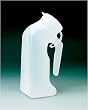 `Male Urinal w/Cover Disposable Translucent `Male Urinal w/Cover Disposable Translucent