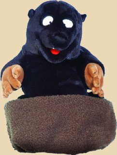 Childrens Toyshop  Toys : Willi the Mole Large Puppet