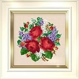 ���������ƥå��ްơ�������EMS087 Roses and Lilacs Bouquet��