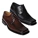 Daxx Mens Executive Square-toe Oxfords