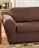 Sure Fit Stretch Suede Sofa, Separate Seat