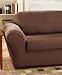 Sure Fit "Stretch Suede" Sofa, Separate Seat Taupe