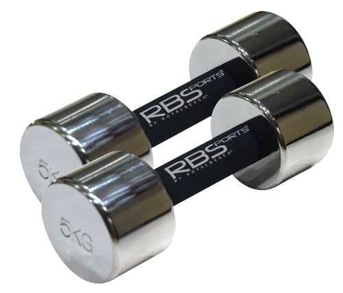 RBSports Chromhantel 2er Set, schwarz, 2 x 5 kg, 34072 Preisvergleich