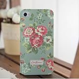 Rural Style Vintage Style Postoral Floral Grey Green Iphone 4/ 4s case