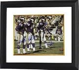 Jim Marshall Autographed/Hand Signed Minnesota Vikings 16x20 Photo Custom Framed w/Eller & Page