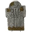 22in Mossy Bat Tombstone