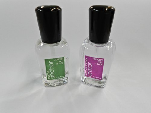 Zoya Armor Topcoat + Anchor Base Coat 0.5 Oz Duo Zoya Armor Topcoat + Anchor Base Coat 0.5 Oz Duo