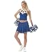 Fancy Dress Costume - Patriotic Cheerleader - Blue - XL