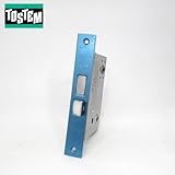 TOSTEM(トステム) 錠ケース MIWA LE-02 サムラッチハンドル用　箱錠195 交換 取替え バックセット64mm 主な使用ドア：ベルモント、ラゴンダ など LE02