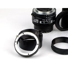 Macro Extension Tube Set for Olympus OM 4/3 Mount Camera Olympus Evolt E-3, E410, E510, E1, E500, E600, E330, E300, E620, E520, E420