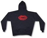 Women's Lips Neon Sign Style Logo Men's Hoodie Sweat Shirt Small thru 4XL