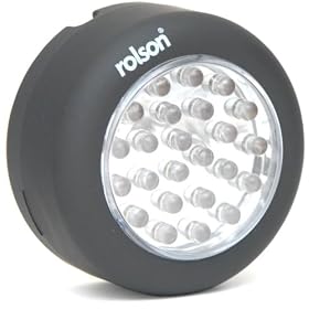 Rolson Tools 60702 24 LED Magnetic Lamp with Hook
