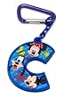 Mickey and Friends Letter C Laser Cut Keychain