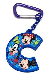 Mickey and Friends Letter C Laser Cut Keychain