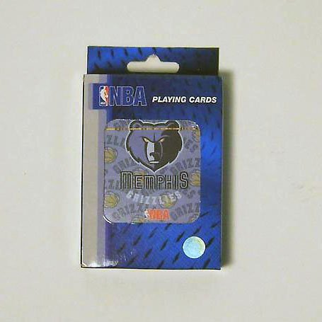 Memphis Grizzlies NBA Basketball Playing Cards - Great for Poker