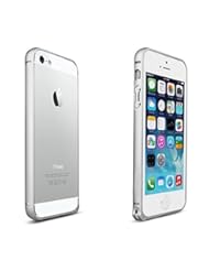 CE: Alienwork Case for iPhone 5/5S Ultra-thin Bumper Cover Shock Proof Aluminium silver AP553-02 - Alienwork