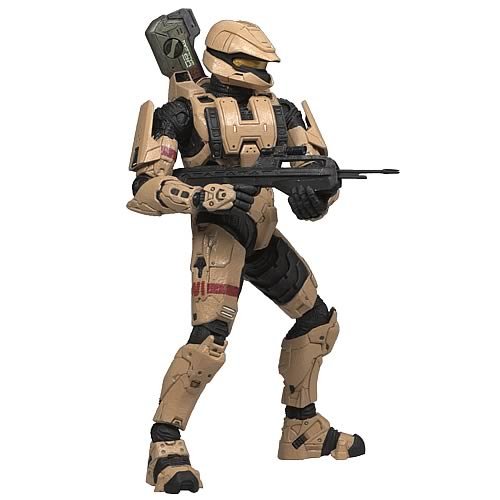 Halo 3 Series 2 Tan Spartan Soldier Scout