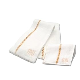 MUkitchen MUbamboo 3-Piece Dishtowel and Dishcloth Combo, Fancy Stripe C by MUkitchen