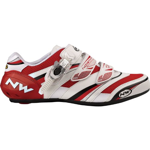 Northwave Vertigo Pro S.B.S. Shoe - Men's Red/White, 46.0