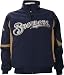 Milwaukee Brewers -Infant- -Authentic Collection- Therma Base Premier Jacket - 12 months
