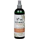 Vets Best Natural Anti-flea Easy Spray Shampoo, 16 oz