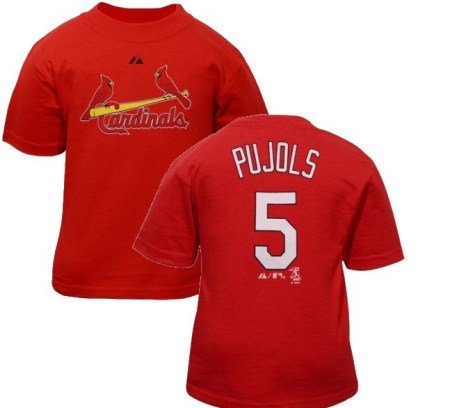 St. Louis Cardinals Albert Pujols Baby T-Shirt, 6-9 mos