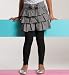 Marks & Spencer Department Store Girls Limited Cotton Rich Ruffle Skirt with Leggings