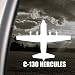 C-130 HERCULES Decal Military Soldier Window Sticker