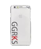 iPhone6 4.7インチ (2014)ケース アイフォン6 4.7インチ カバー スマートフォン スマホケース 携帯カバー ポリカーボネート Apple タイポ おもしろ GGRKS ググレカス クリア ハードケース