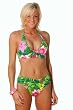 Lotus: Wrap Halter Swimsuit Top