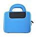 BLACK BLUE Kroo Sleeve Case w Handle For Apple iPad