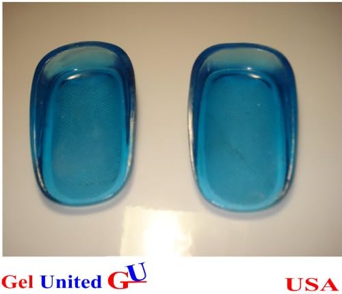 Semi Liquid Polymer Gel Heel Cups - 1 Pair -Size Small