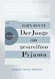 Der Junge im gestreiften Pyjama (DAISY Edition) (1 CD) - John Boyne, Ulrich Matthes (Sprecher)