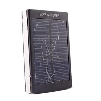 10000mAh Portable USB Solar Charger External Battery Photo