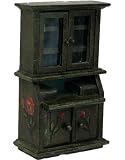 Antique Style Miniature Dollhouse Furniture Medium China Cabinet