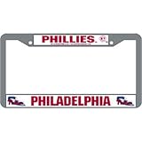 Philadelphia Phillies MLB Chrome License Plate Frame