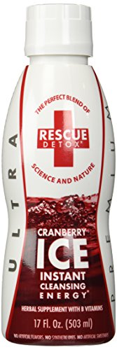 Applied Sciences Rescue Detox Cranberry Ice 17 Fl. Oz.