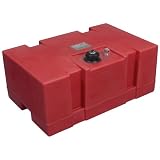 Moeller Boating Topside Fuel Tank with Mechanical Vent Gauge (25-Gallon) by Moeller Marine