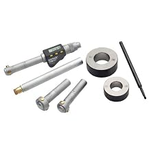 Brown & Sharpe 599-290-8 Intrimik Inside Micrometer Set, 0.240-0.480" Range, 0.001mm/0.00005" Graduation, +/-0.00016" Accuracy (6 Piece Set)