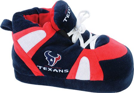 Houston Texans UNISEX High-Top Slippers - Small