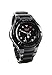 Casio Women's Baby-G BGA124-1A Black Stainless-Steel Quartz Watch with Black Dial