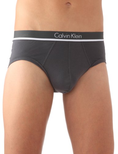 Calvin Klein underwear Herren Slip U3900A / Modern Stretch Hip Brief, Gr. 6 (L), Grau (min Preisvergleich