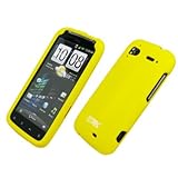 EMPIRE Yellow Rubberized Hard Case Cover for T-Mobile HTC Sensation 4G