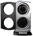 Third Party New : Double Automatic Vertical Watch Winder Box with Built in Multi Setting Smart Timer Watchwinder