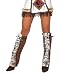 Fur Trimmed Indian Leg Warmer & Boot Cover