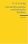 Literaturtheoretische und �sthetische Schriften